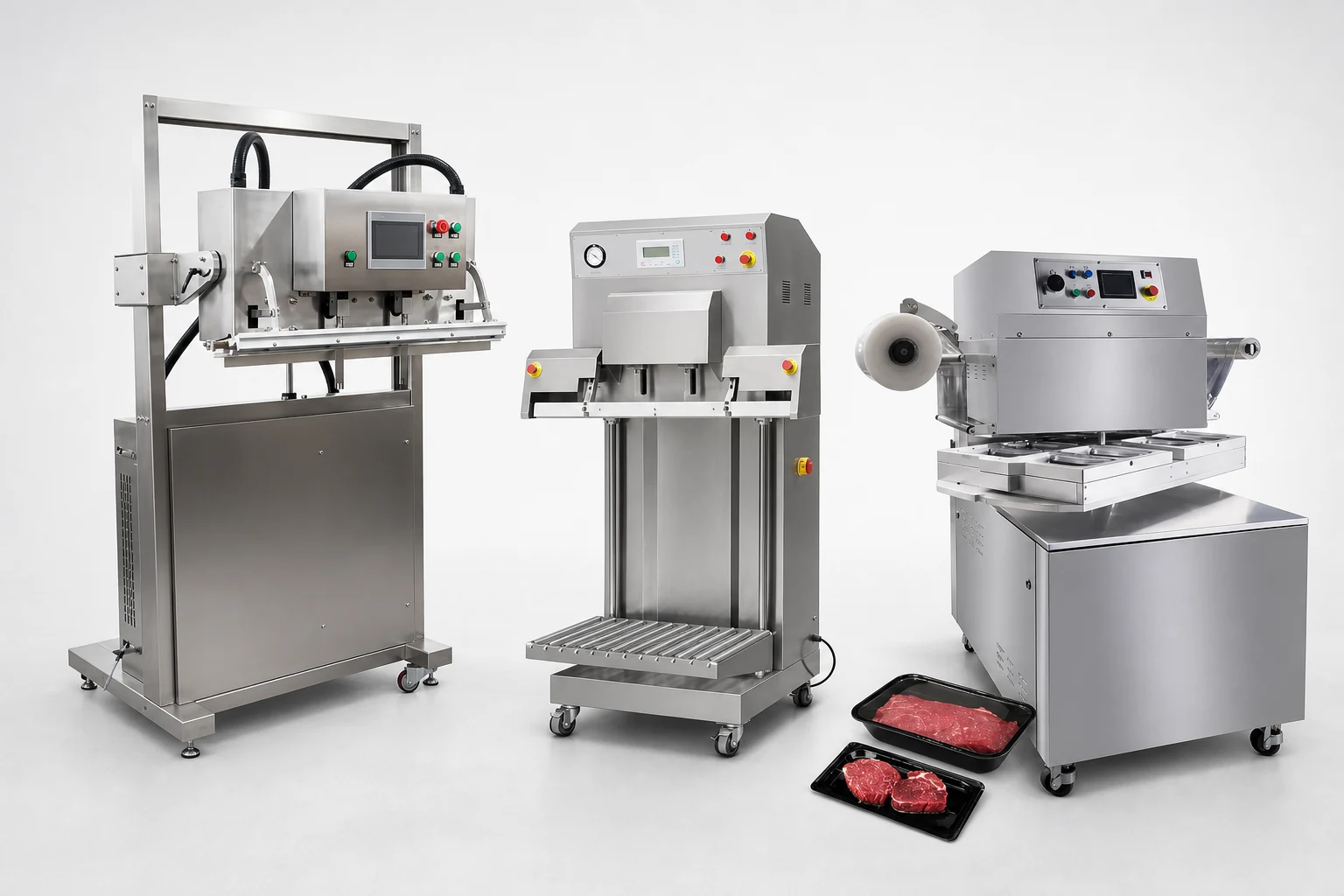 Vacuum packaging machines